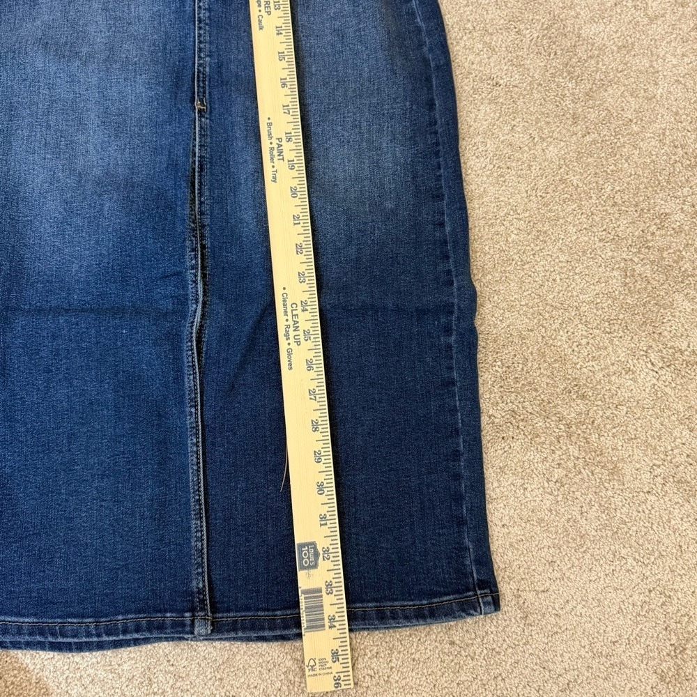 DKNY Maxi Denim Skirt Size 25 - Picture 13 of 13